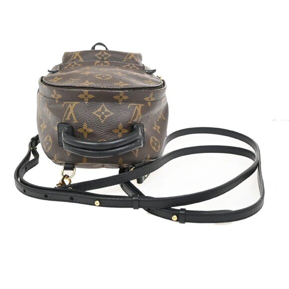 LOUIS VUITTON Palm Spring PM Backpack Bag Monogram Leather Brown M41560 27ZA122 main image 12
